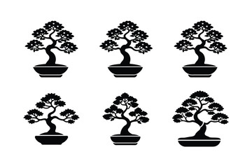 Abstract Forest Tree Pictogram Vector