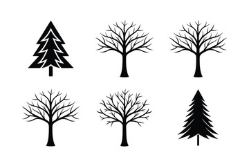 Abstract Nature Tree Symbol