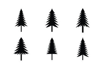 Contemporary Forest Tree Pictogram