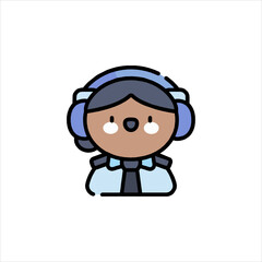 boy with headphones