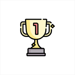 gold trophy cup