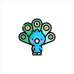 funny monster vector © Deni