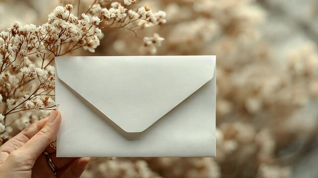 envelope with a card