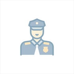 funny cartoon policeman