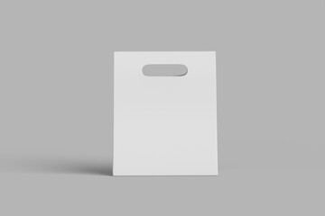 Paper Bag Packaging Mockup 1. 3D Render