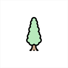 vector illustration of a green leaf