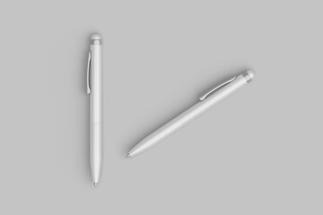 Pen Mockup 2. 3D Render