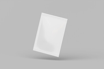 Sachet Packaging Mockup 2. 3D Render