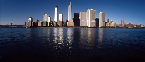 New York City Skyline Reflections