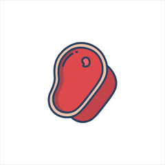 vector illustration of a red exclamation mark