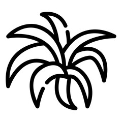 plant Line Icon