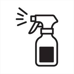 The icon represents a cleaning spray. The icon depicts a bottle of cleaning spray. Cleanses the home. 
