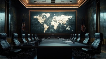 Diplomats employing geopolitical risk analysis to craft informed foreign policy, driving alliances and risk mitigation while addressing threats in international relations and security.