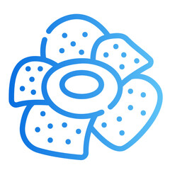 rafflesia Gradient icon
