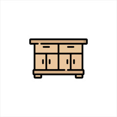 antique furniture icon