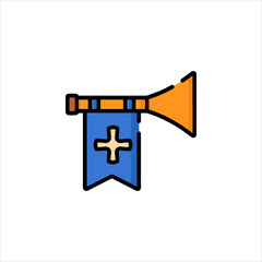 vector loudspeaker icon