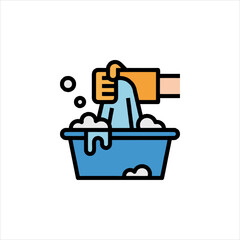 vector illustration of a smoking cigarette