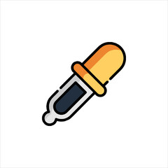 vector illustration of a pencil