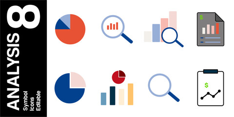 analysis sheet icon with transparent background
