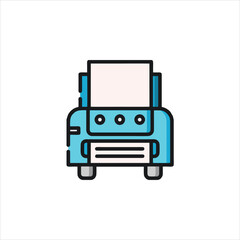 truck icon vector illustration