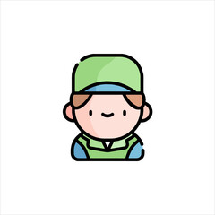 boy in a cap