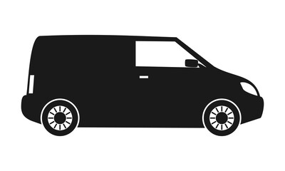 Blind van illustration icon vector