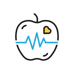 Multi color icon for vital