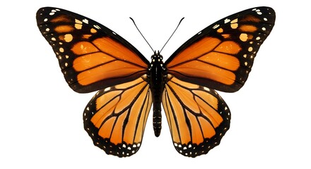 Fototapeta premium butterfly on white background