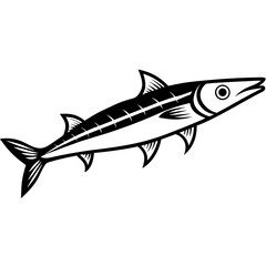 Minimal Barracuda Vector on White