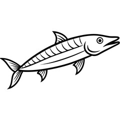 Minimal Barracuda Vector on White