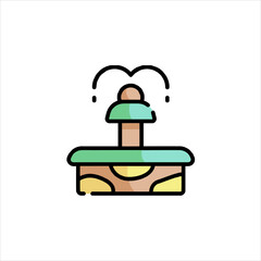 vector illustration of an old lamp