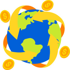 Global Economy Illustration