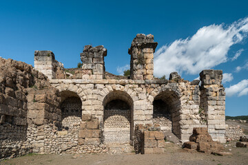 Kibyra Ancient City located in the Horzum neighborhood of Golhisar district of Burdur