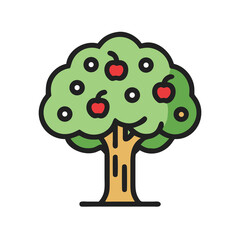 apple tree png transparent background