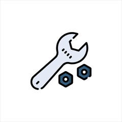 wrench and screwdriver