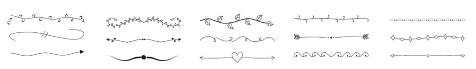 Hand Drawn Text Dividers © Nadia