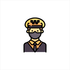 funny cartoon policeman