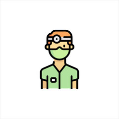 funny cartoon scientist