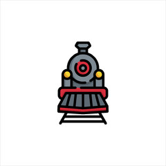 vector illustration of a black car