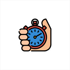 stopwatch vector illustration