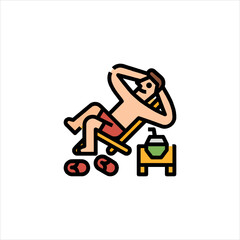 man riding a bike