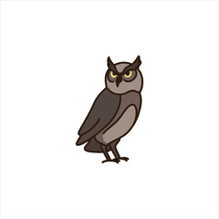 owl on branch