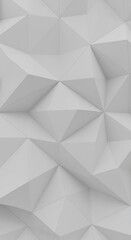 Fototapeta premium Sculpted Light: Facet Reflections AI Generated