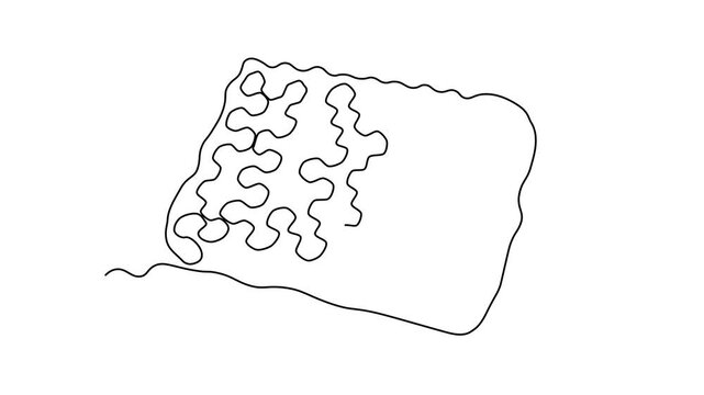 Abstract honeycomb with honey, Self drawing animation one continuous line draw, logo