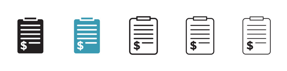 Insurance policy vector icon logo or illustration