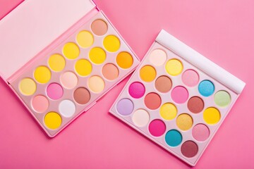 Vibrant Professional Makeup Palettes Colorful Eyeshadows & Cosmetics