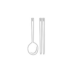 stainless steel spoon