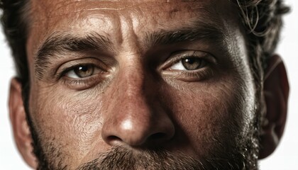 Obraz premium warm man portrait, high quality