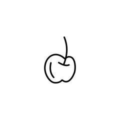 apple with heart