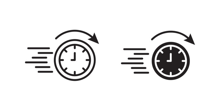 Quick icons. Vector isolated elements concept